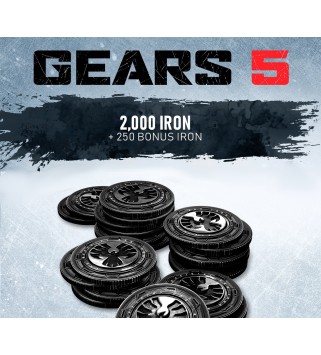 Gears 5 - 2250 Iron DLC XBOX One / Windows 10 Xbox One Key EUROPE